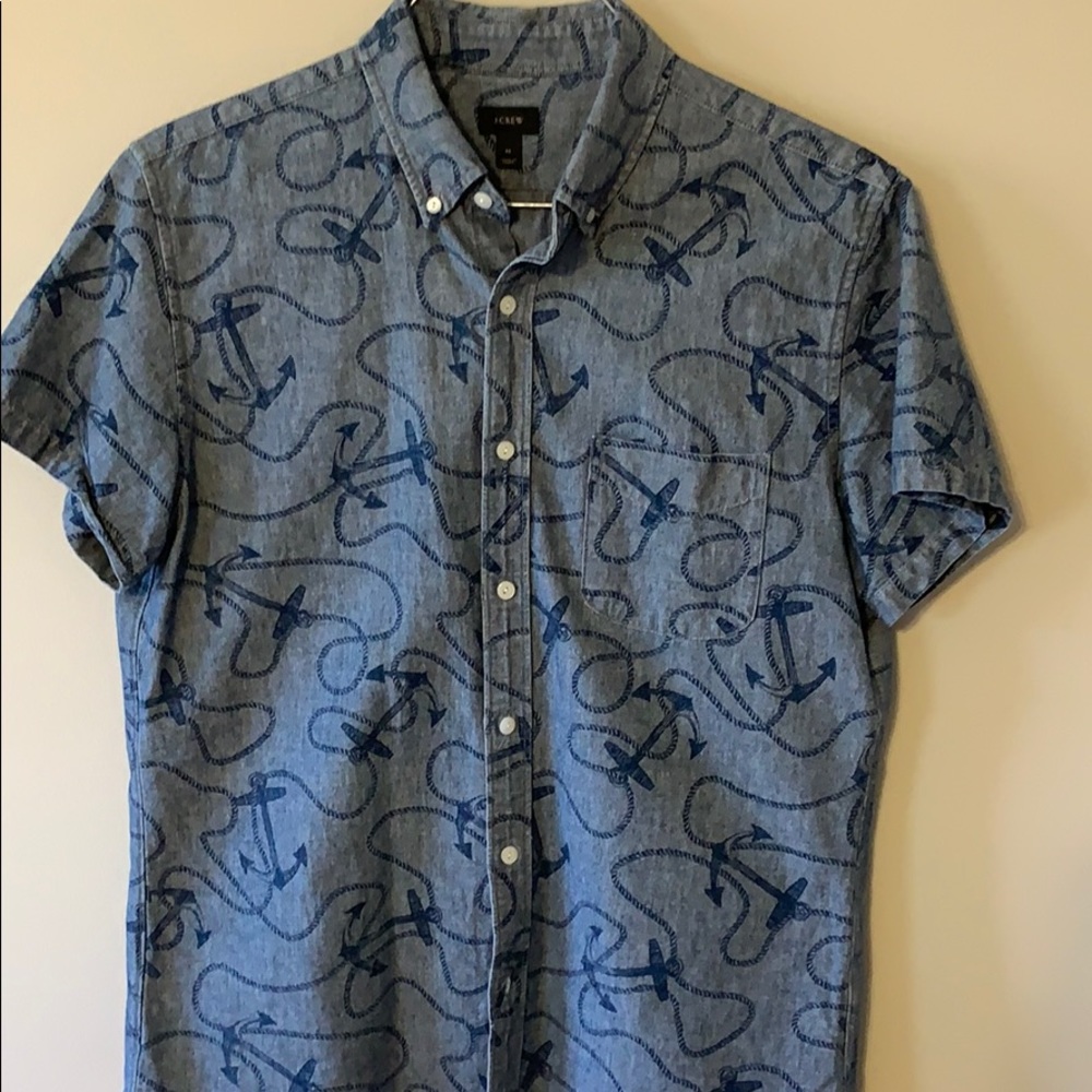 J. Crew Short-Sleeve Button Down